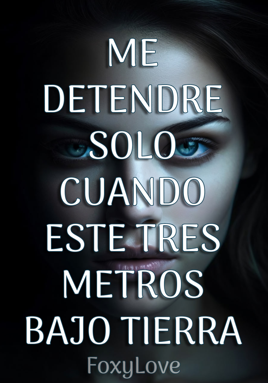 Me detendre solo cuando este tres metros bajo tierra