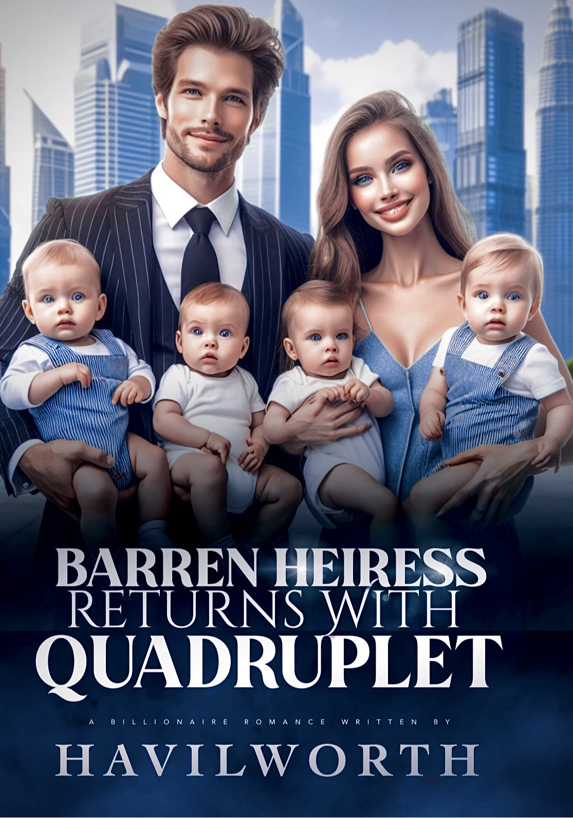 Barren Heiress Returns With Quadruplets