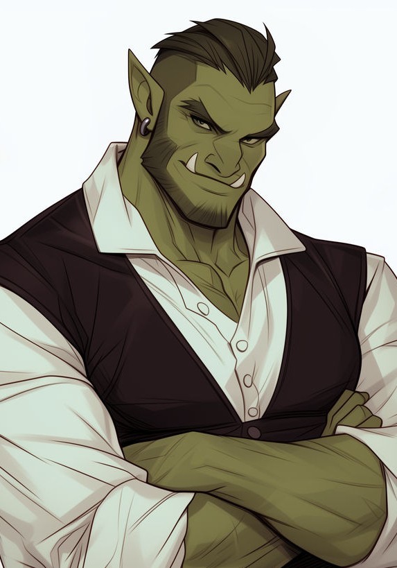 The Orc and His Baby Girl