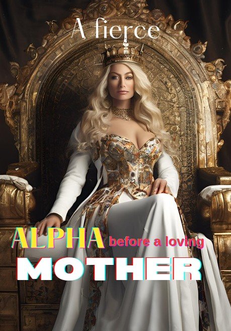 A fierce ALPHA before a loving Mother