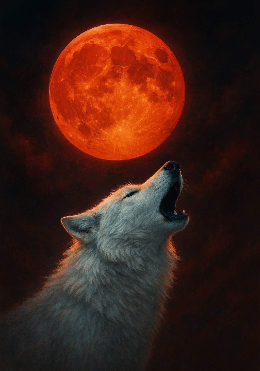 Sous la lune rouge
