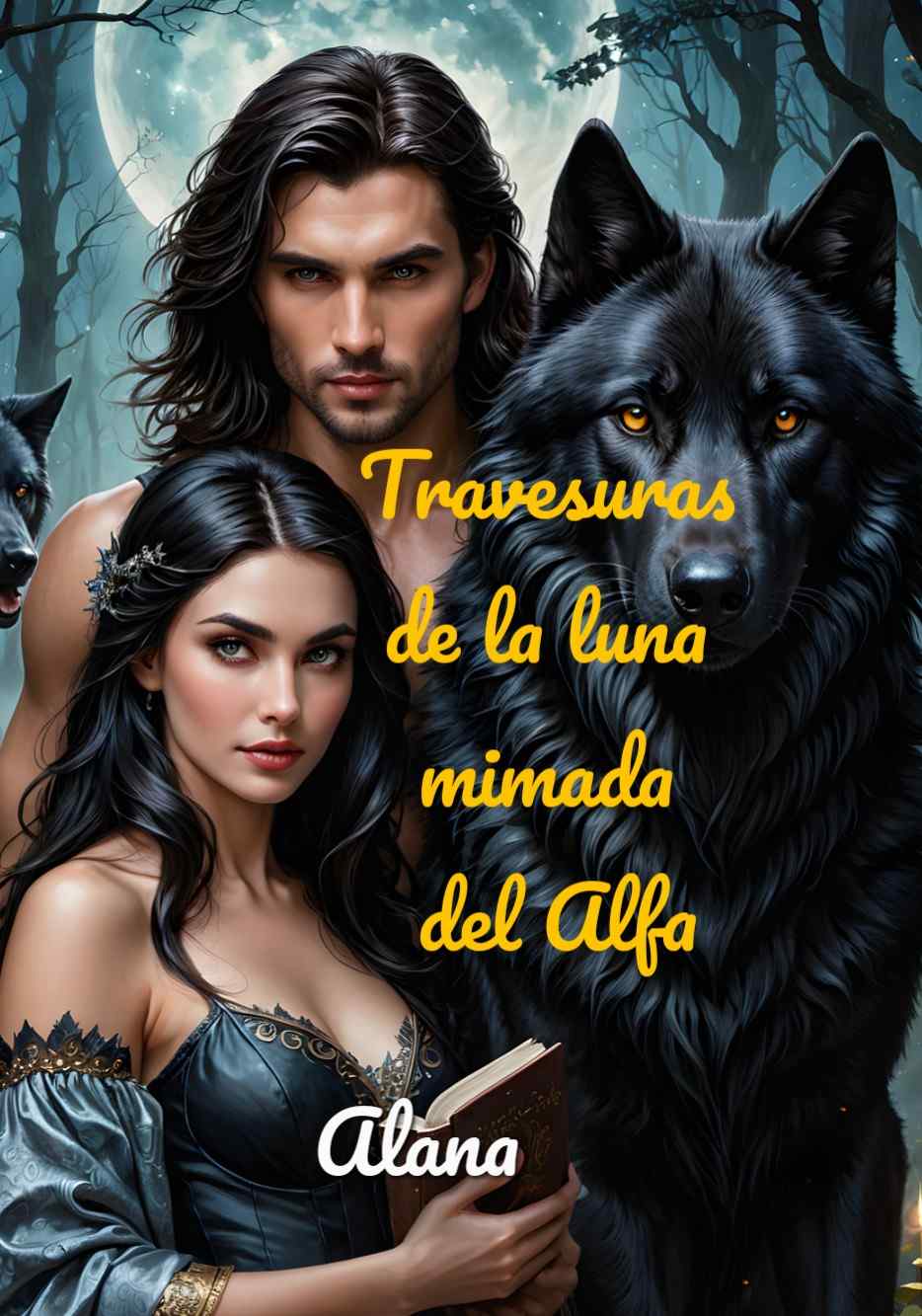 Travesuras de la Luna mimada del Alfa.