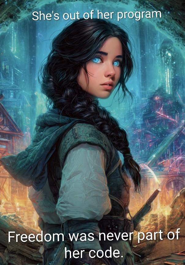 She's out of her program.