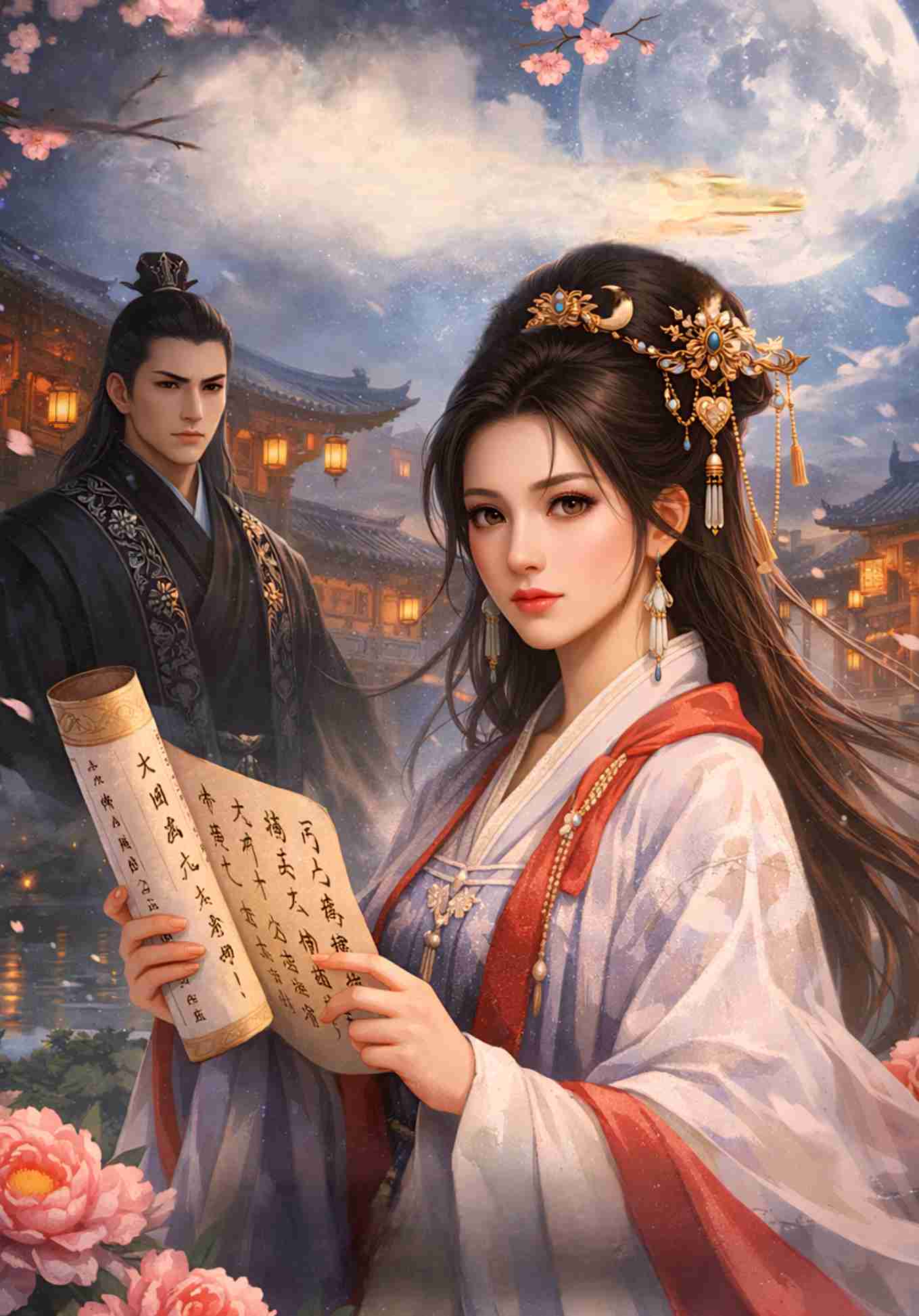 ทะลุมิติมาแต่งงานกับสามีโง่เขลา