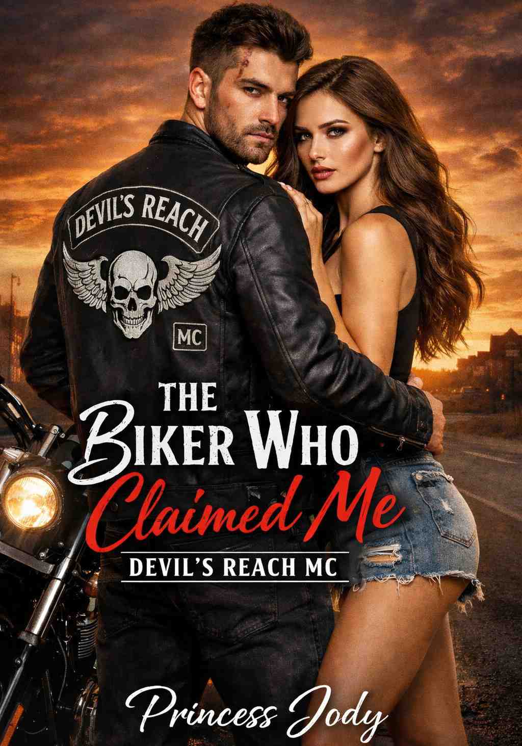 The Biker Who Claimed Me: Devil's Reach MC.