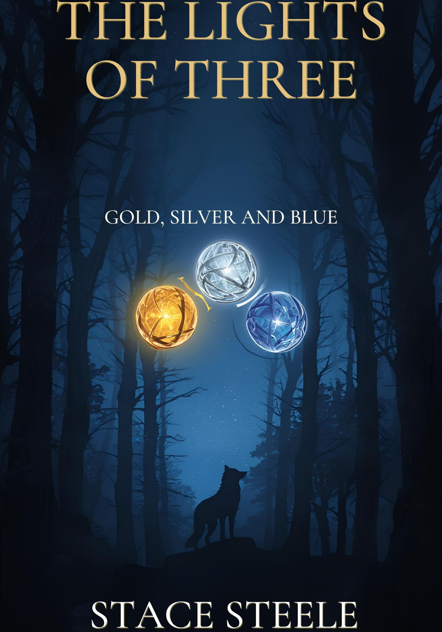 The Lights of Three: Gold, Silver and Blue