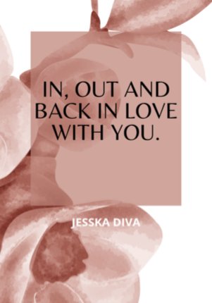 In out and back in love with you.