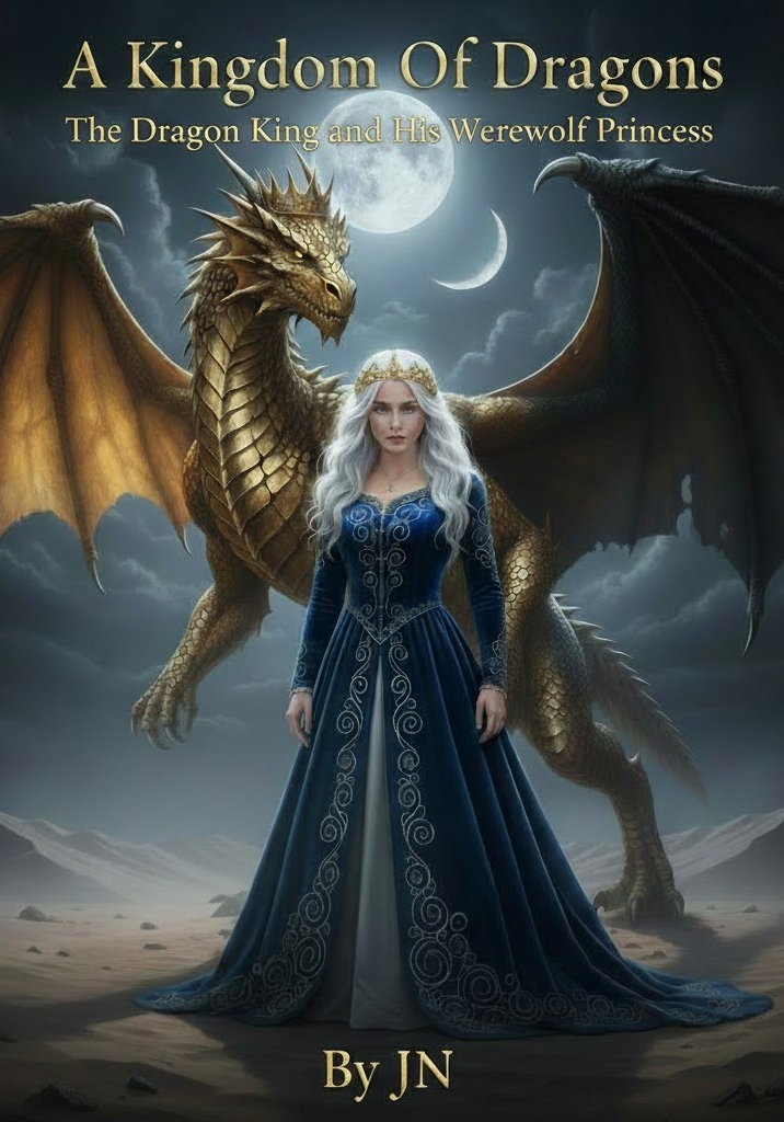 A Kingdom Of Dragons, The Dragon King and The Werewolf Princess