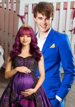 Descendants Mal and Ben's Baby