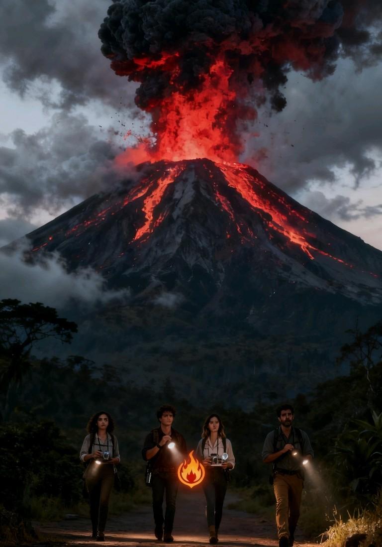 EL ÚLTIMO VUELO DEL VOLCÁN (Una historia de terror absoluto)
