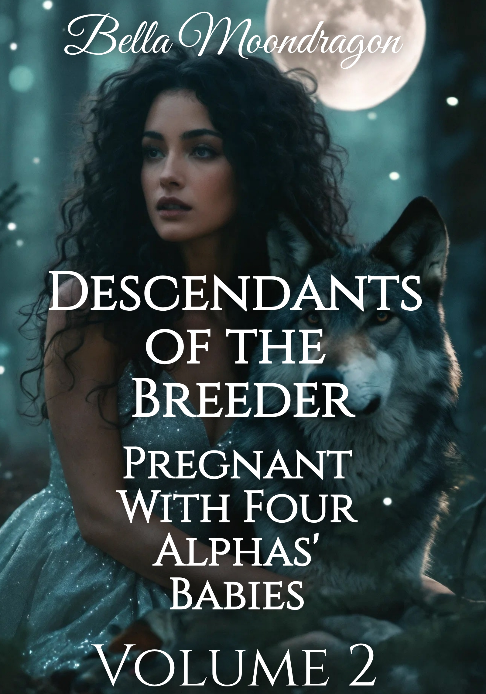 Descendants of the Breeder: Pregnant with Four Alphas' Babies Vol. 2