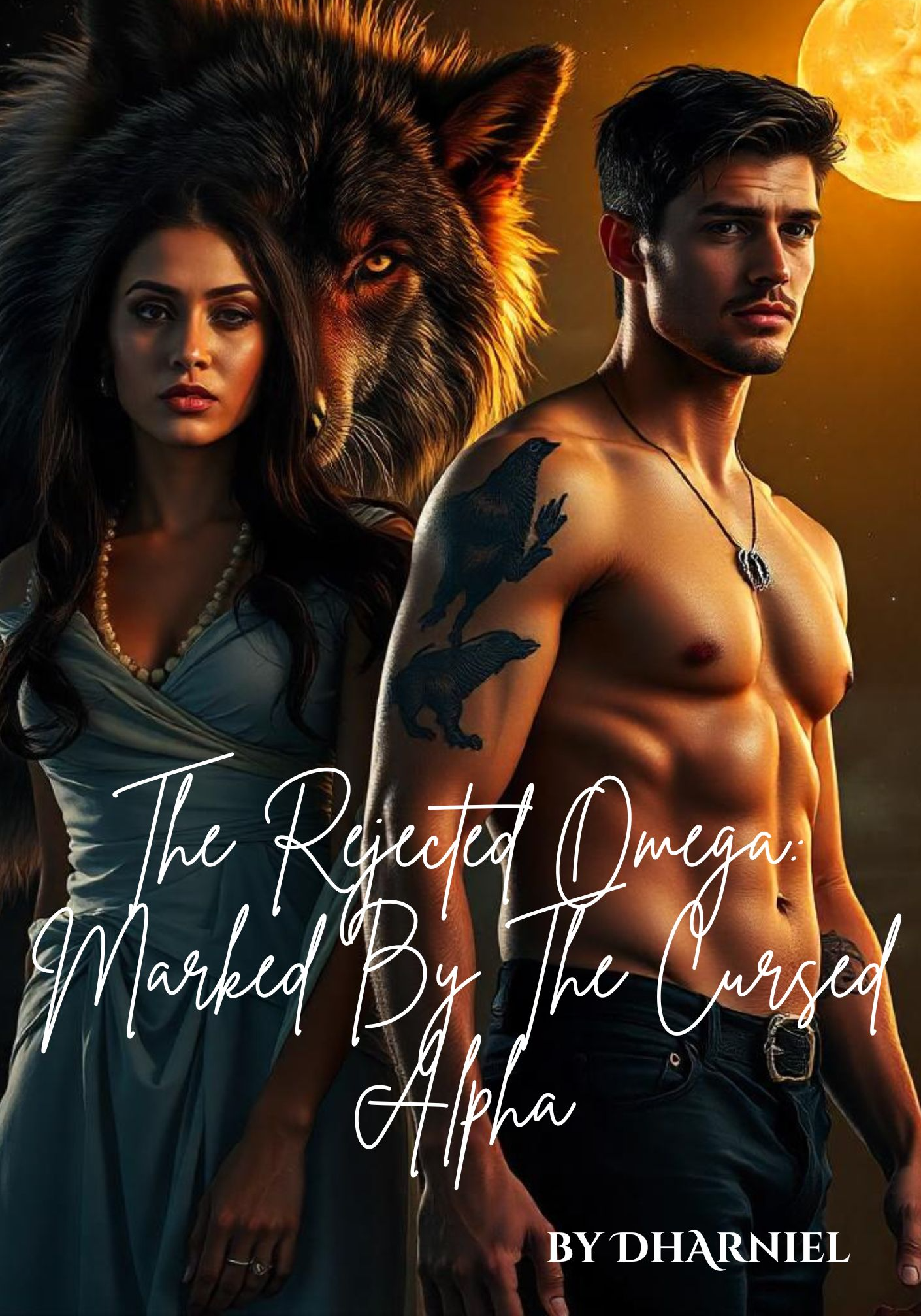 THE REJECTED OMEGA: MARKED BY THE CURSED ALPHA.