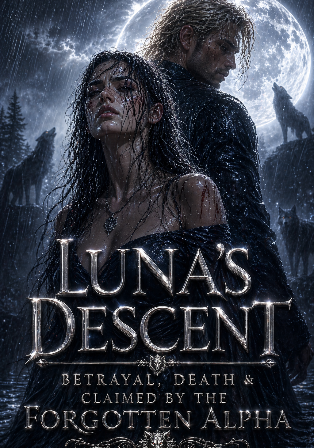 The Luna's Descent: Betrayal, Death & Claimed by the forgotten Alpha