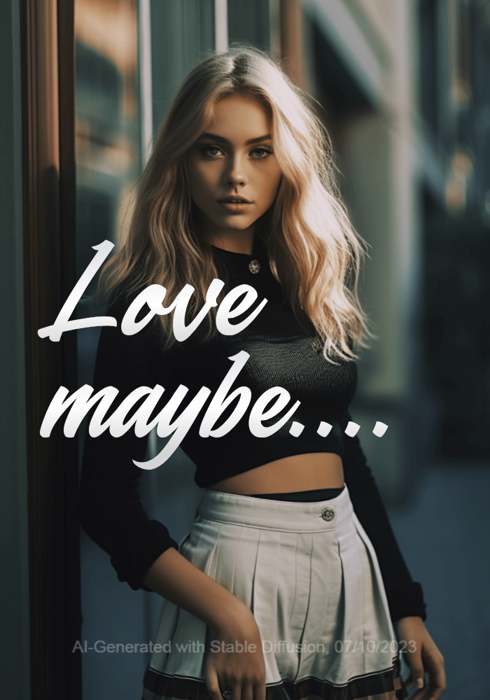 Love maybe....