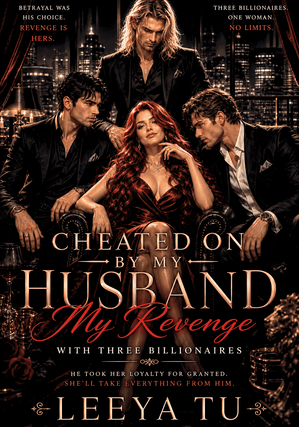 MY REVENGE WITH THREE BILLIONAIRES [cheated on by my husband]