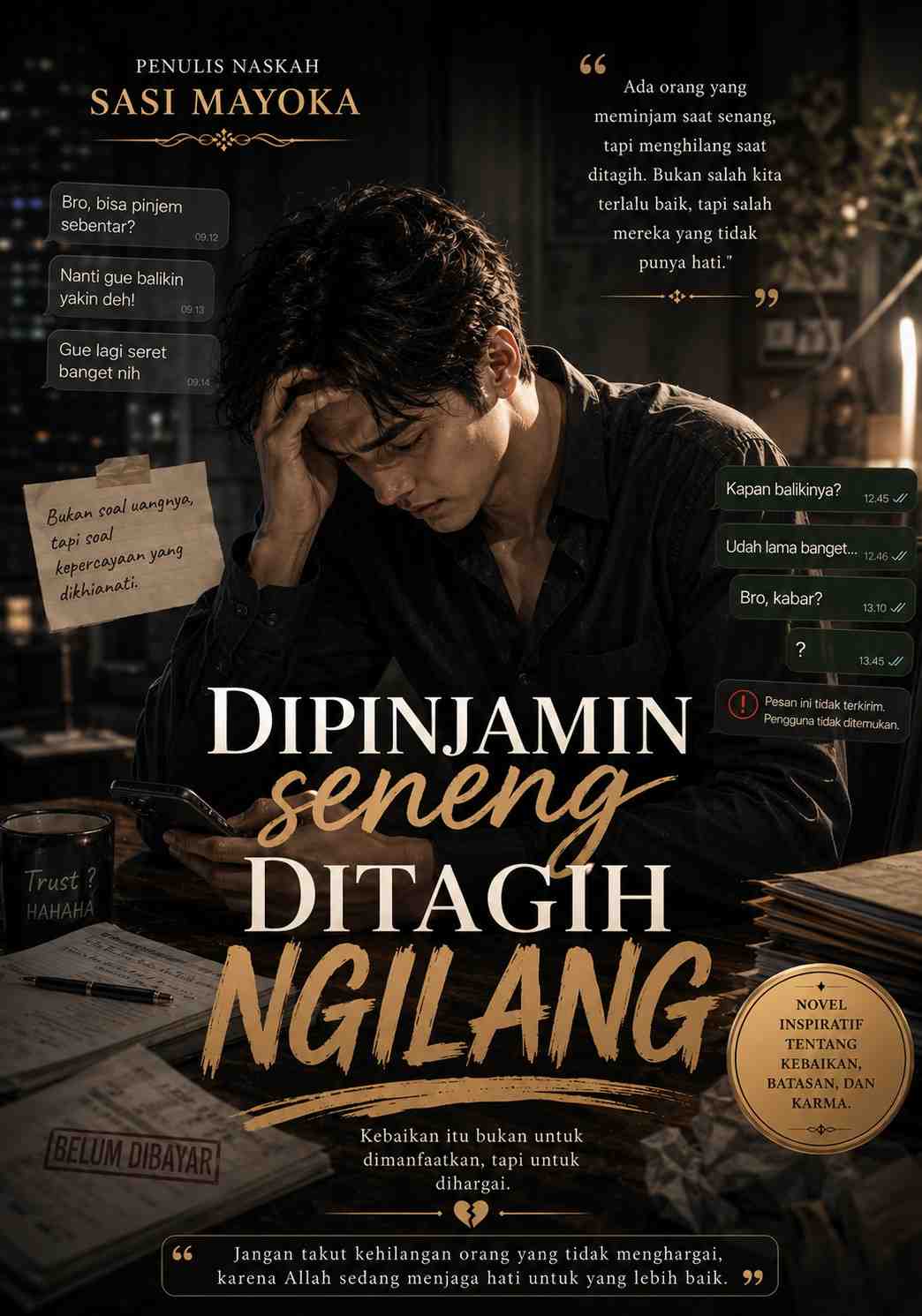 Dipinjamin seneng Ditagih Ngilang