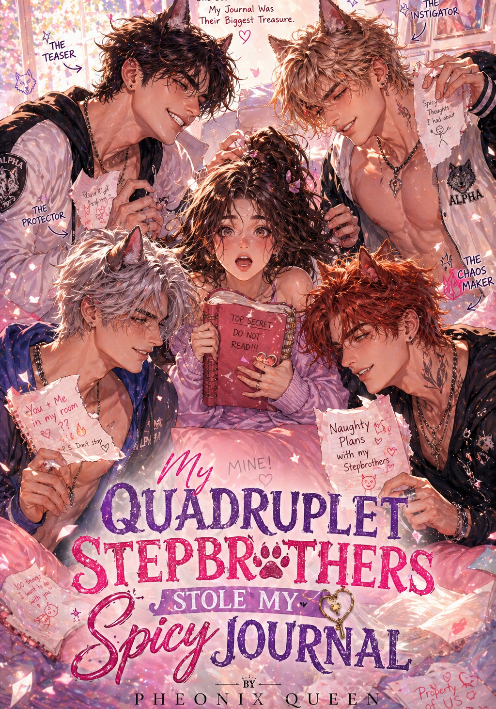 My Quadruplet Stepbrothers Stole My Spicy Journal