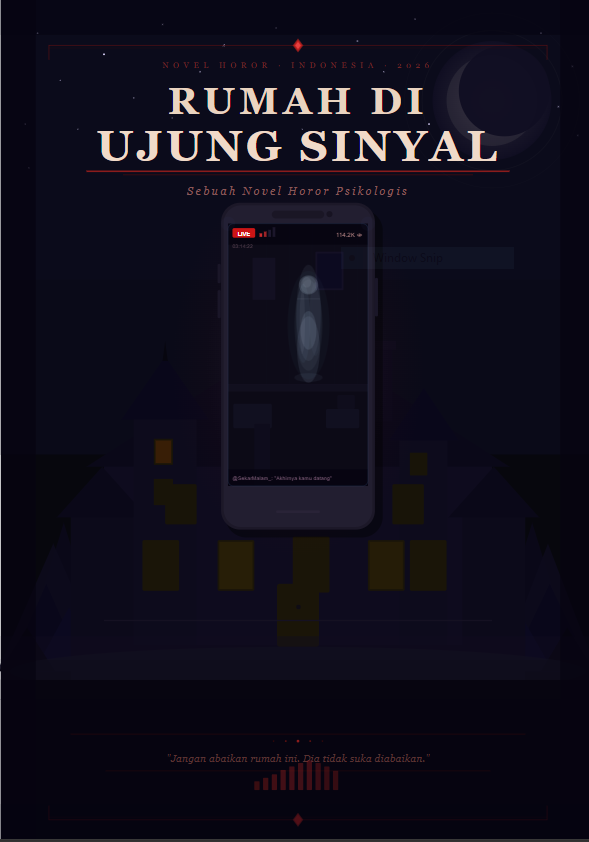 RUMAH DI UJUNG SINYAL/Novel Horor Psikologis