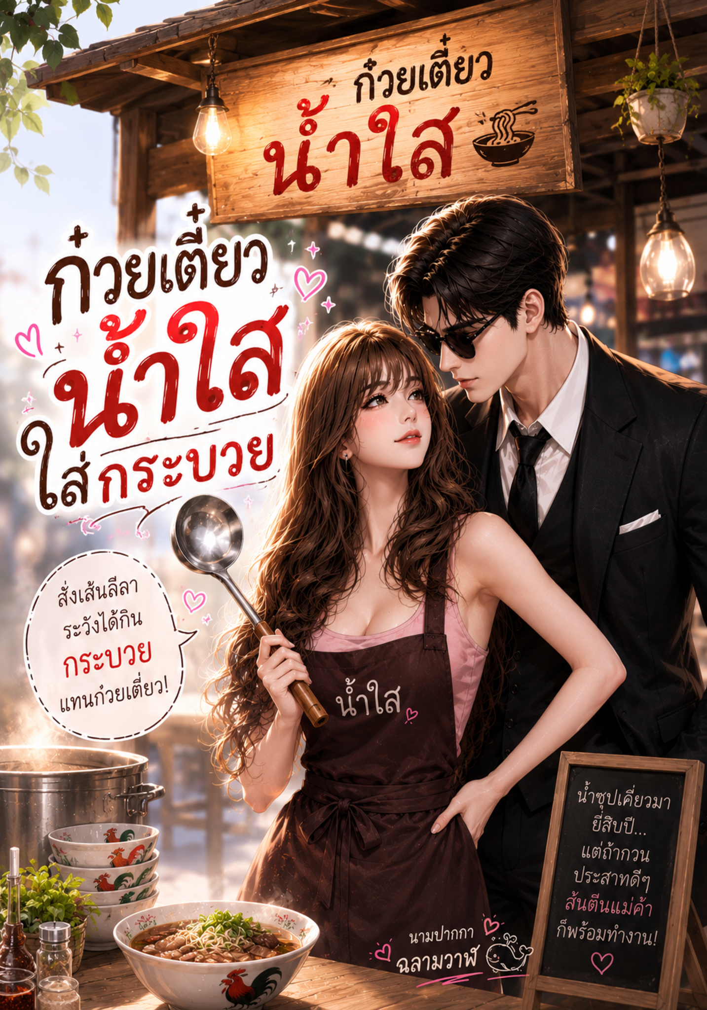 ก๋วยเตี๋ยวน้ำใส ใส่กระบวย