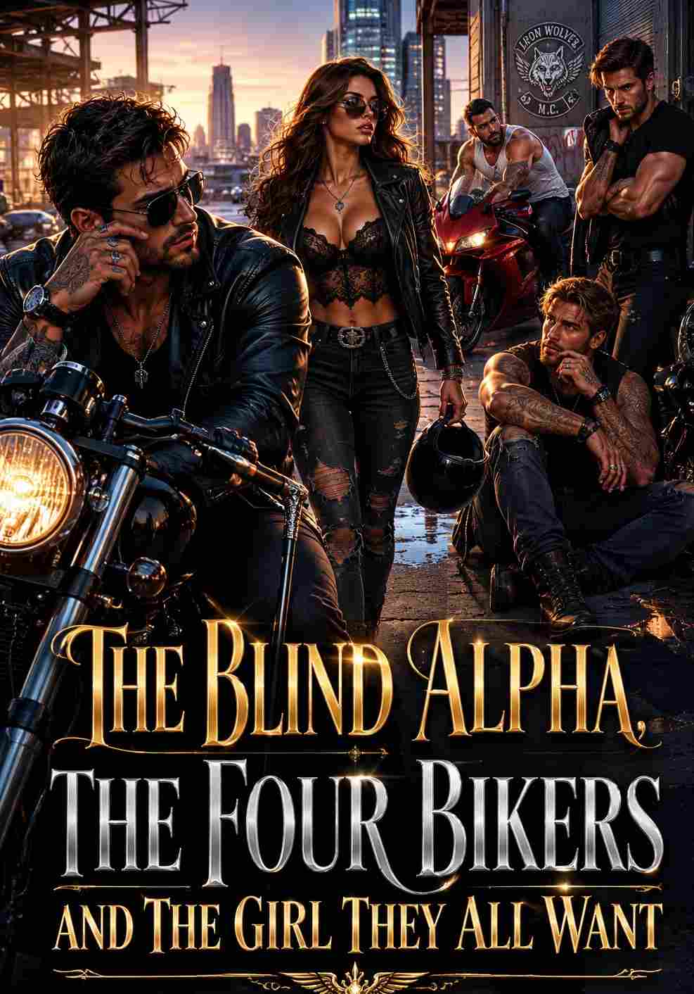 Blind Alpha, Four Bikers, and the Girl They All Want