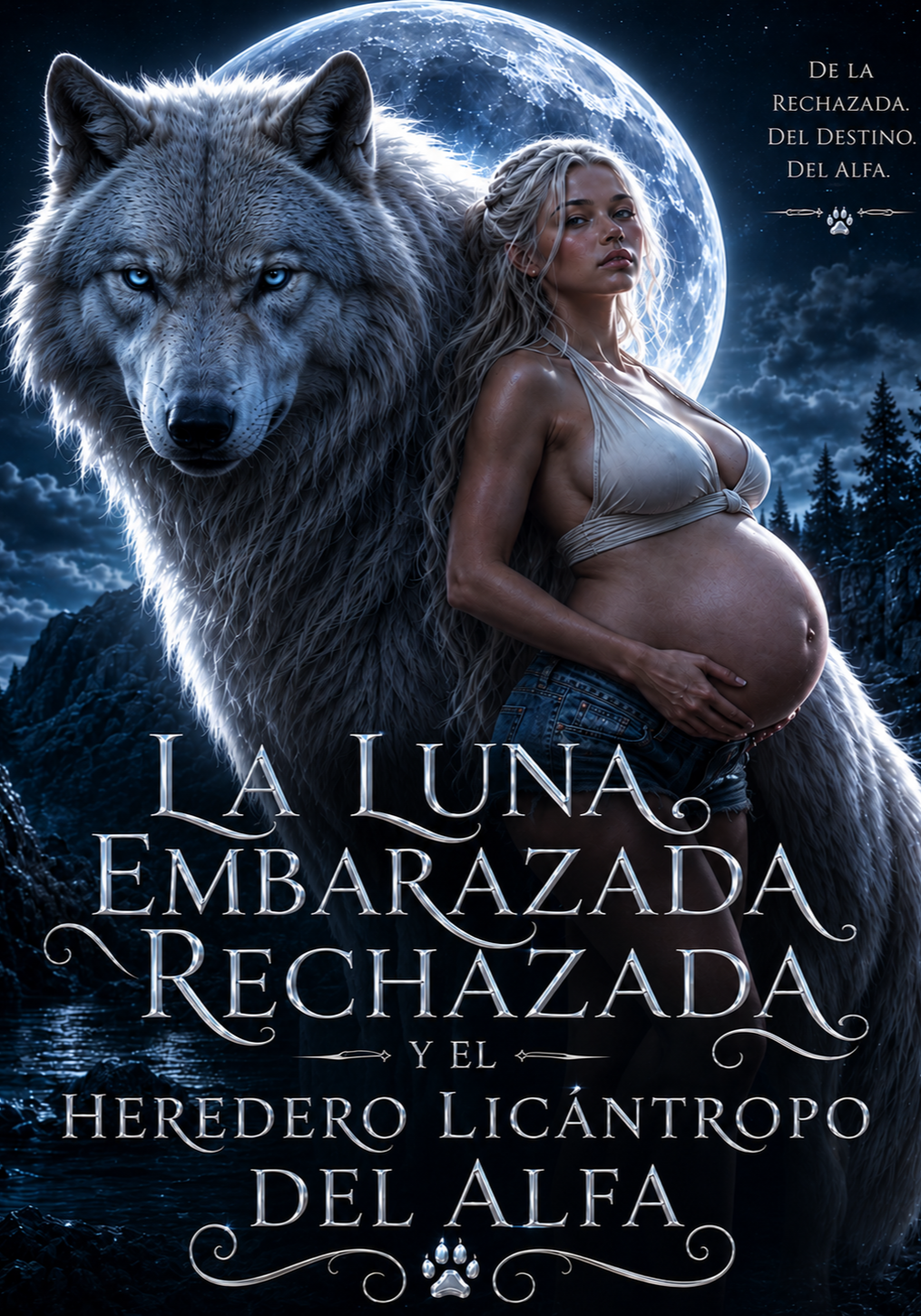 La Luna Rechazada Embarazada y el Heredero Licántropo del Alfa