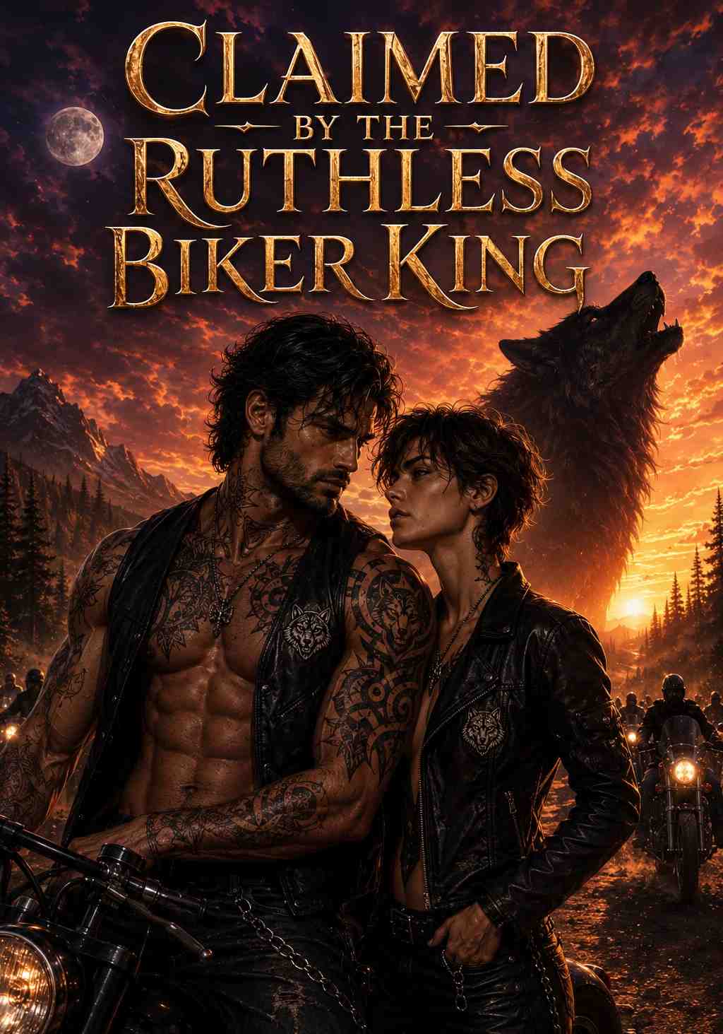 CLAIMED BY THE RUTHLESS BIKER KING