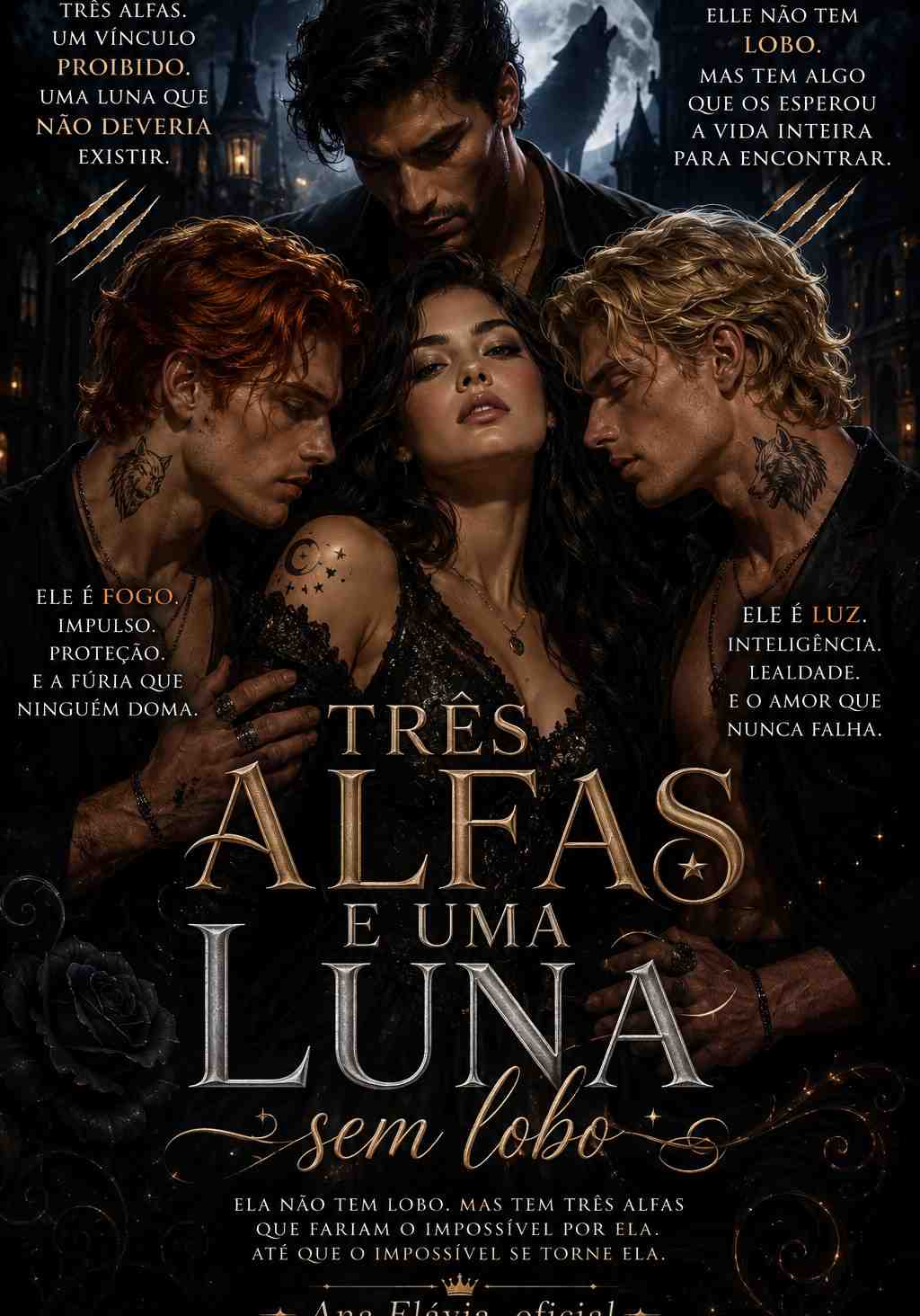 Três Alfas E Uma Luna Sem Lobo
