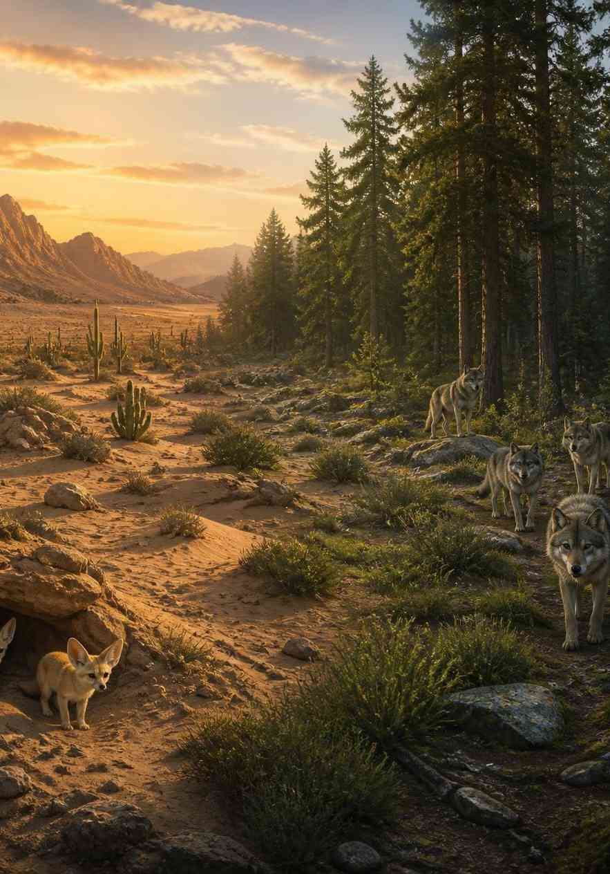 Les mystères du désert