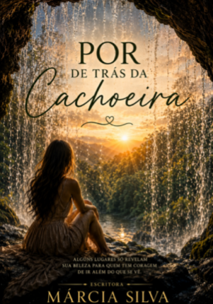 Por de trás da cachoeira