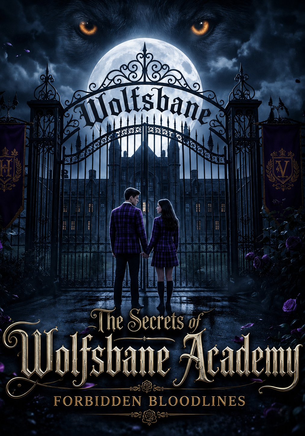 The Secrets of Wolfsbane Academy: Cursed Bloodlines (A Dark Academia Romance)