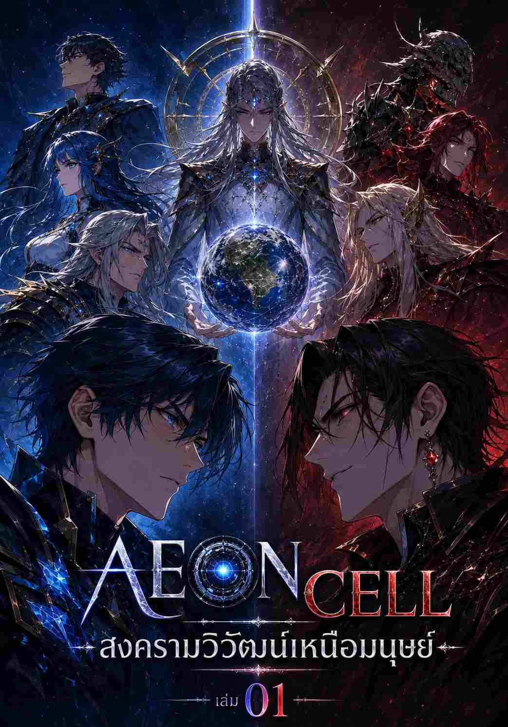 AEON CELL: สงครามวิวัฒน์เหนือมนุษย์จากฮีโร่แรงก์ E สู่สงครามวิวัฒนาการของมนุษย์