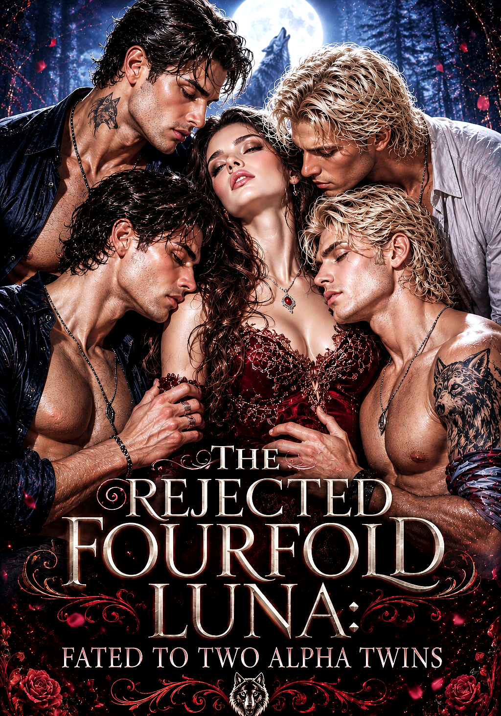 THE REJECTED FOURFOLD LUNA: FATED TO TWO ALPHA TWINS