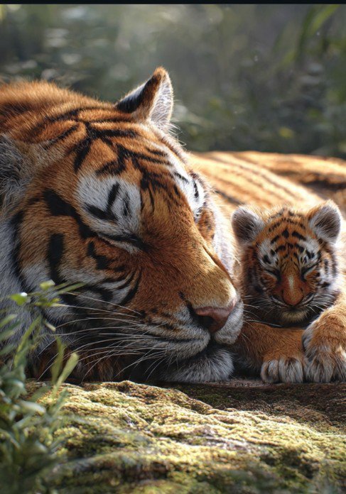 the pregnancy of the tiger