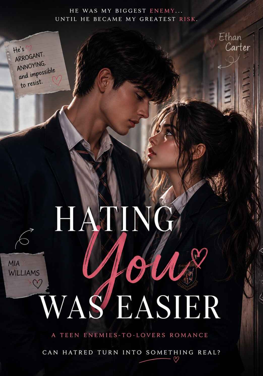 HATING YOU WAS EASIER