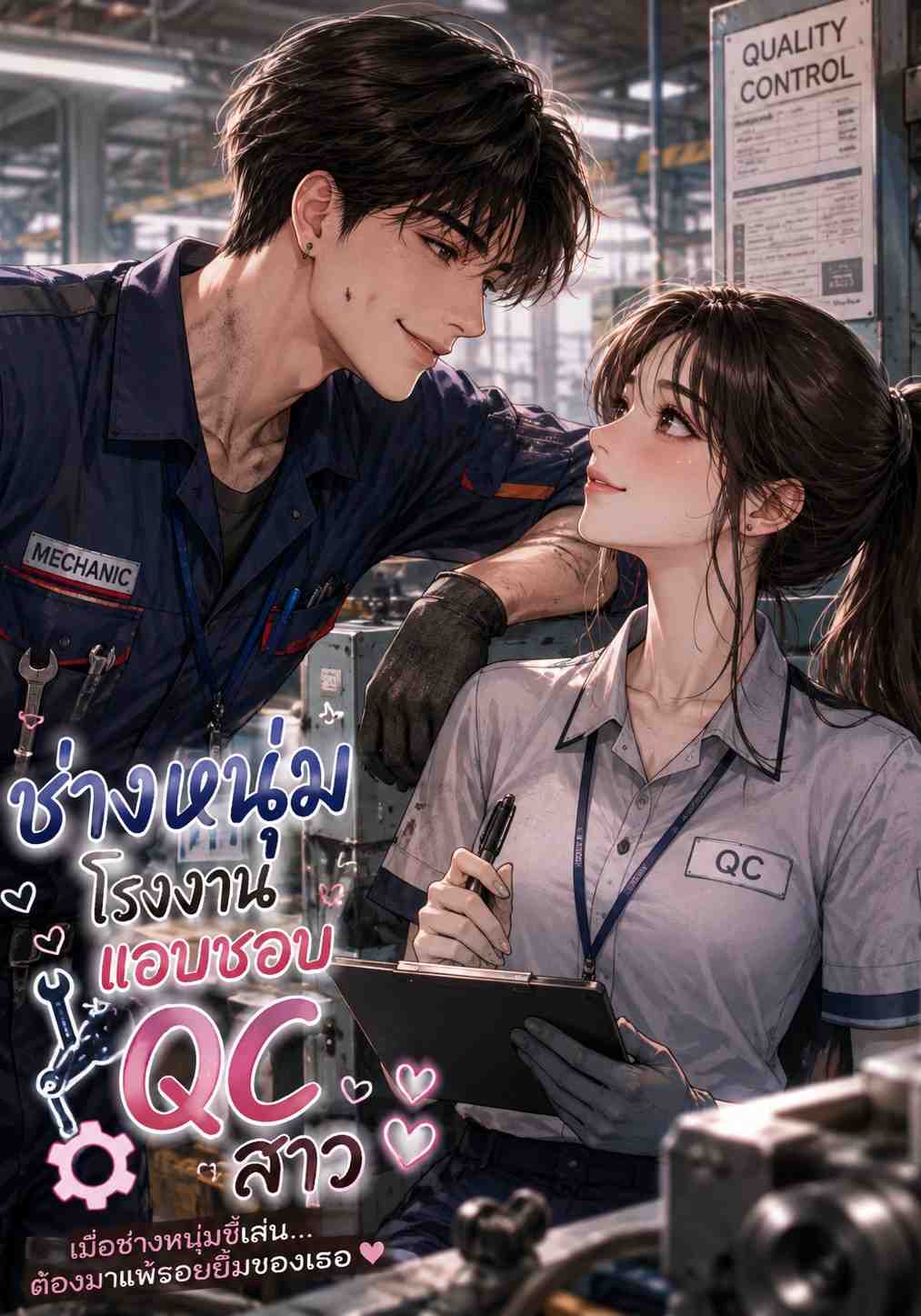 ช่างหนุ่มโรงงานแอบชอบสาว QC