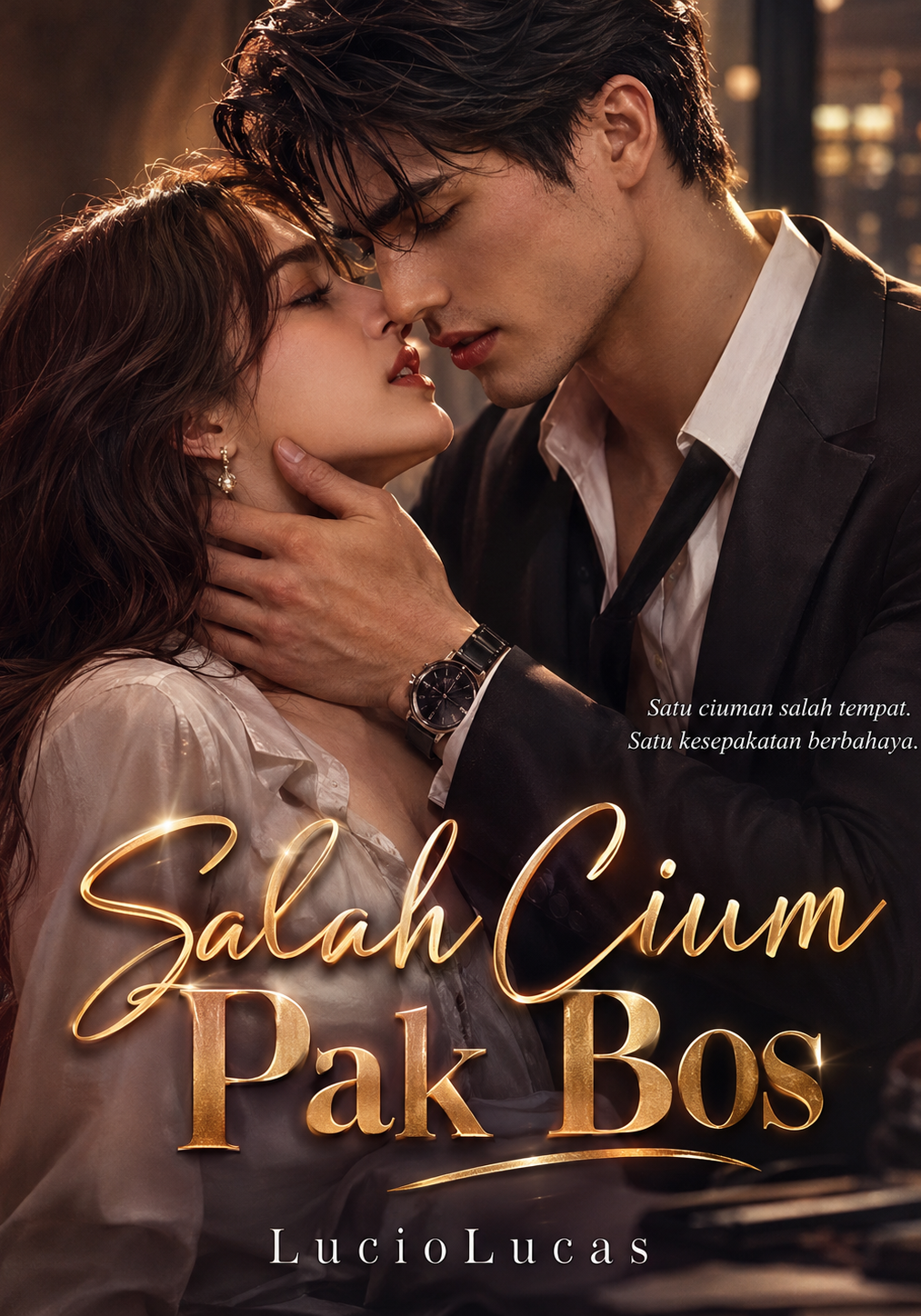 Salah Cium Pak Bos