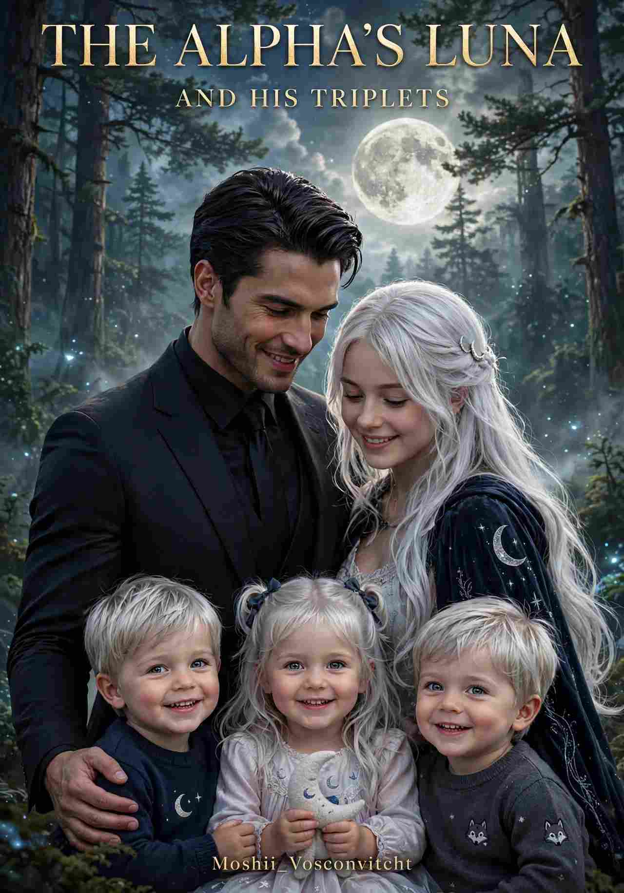THE ALPHA'S LUNA AND HIS TRIPLETS
